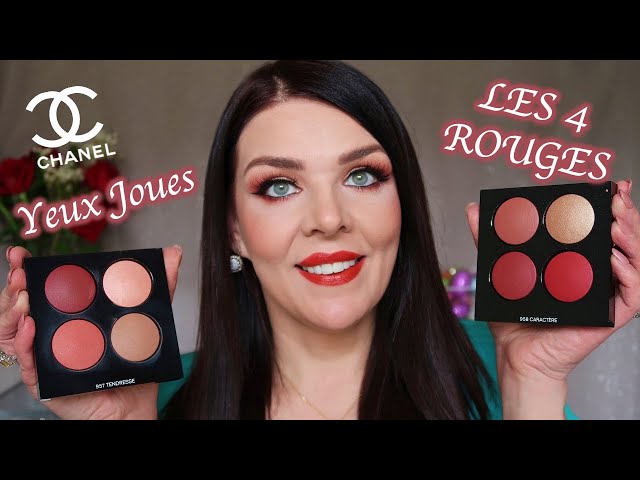 CHANEL LES 4 ROUGES Yeux Joues 957 Tendresse Palette | Review