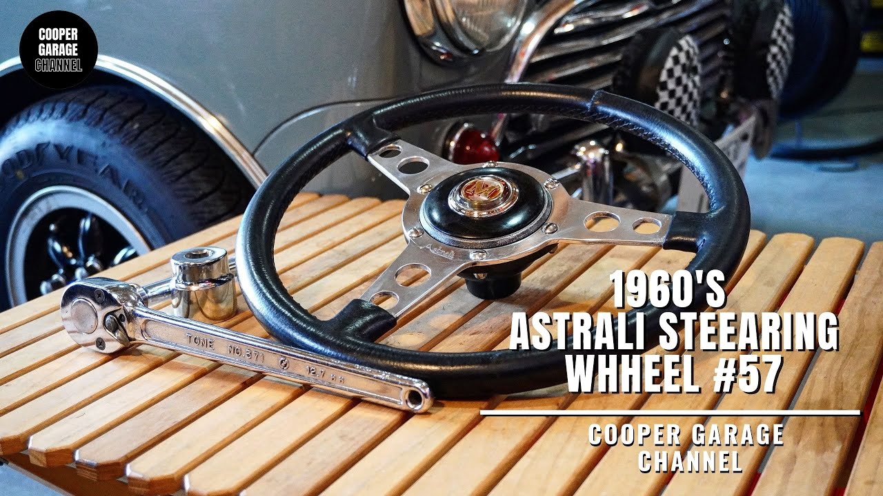 57 貴重な当時物ステアリングの開封から装着までのvlog - YouTube