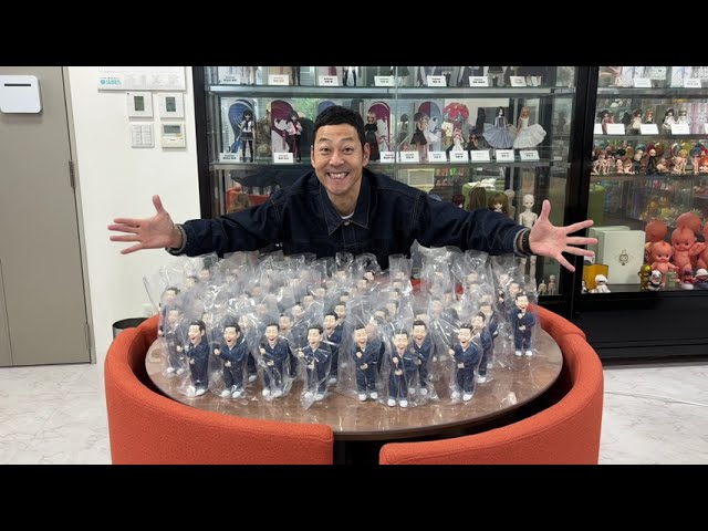 東野VS ソフビとステッカーセット 東野vs】東野幸治のミニソフビ人形