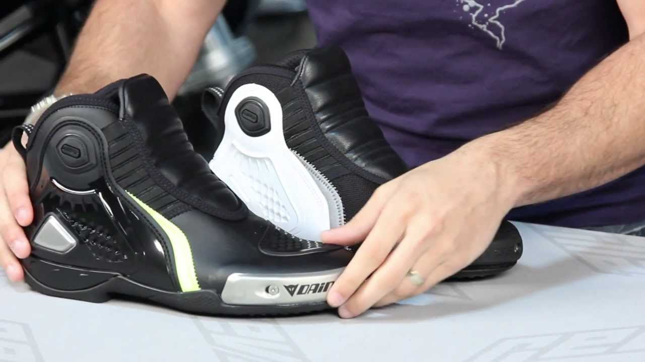 Dainese Dyno Pro Shoes Review at RevZilla.com - YouTube