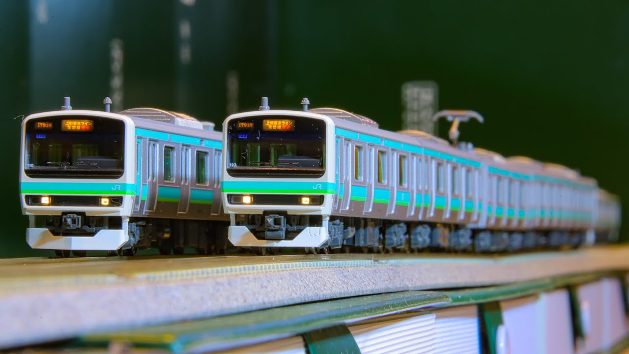 KATO 鉄道模型】【E231系 常磐線】【Nゲージ】我が家に緑の常磐線が