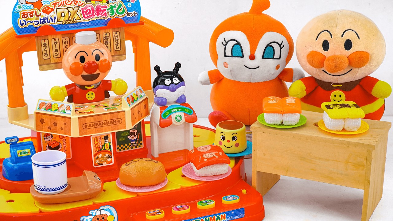 96 Minutes Satisfying with Unboxing Anpanman Cooking Playset Toy