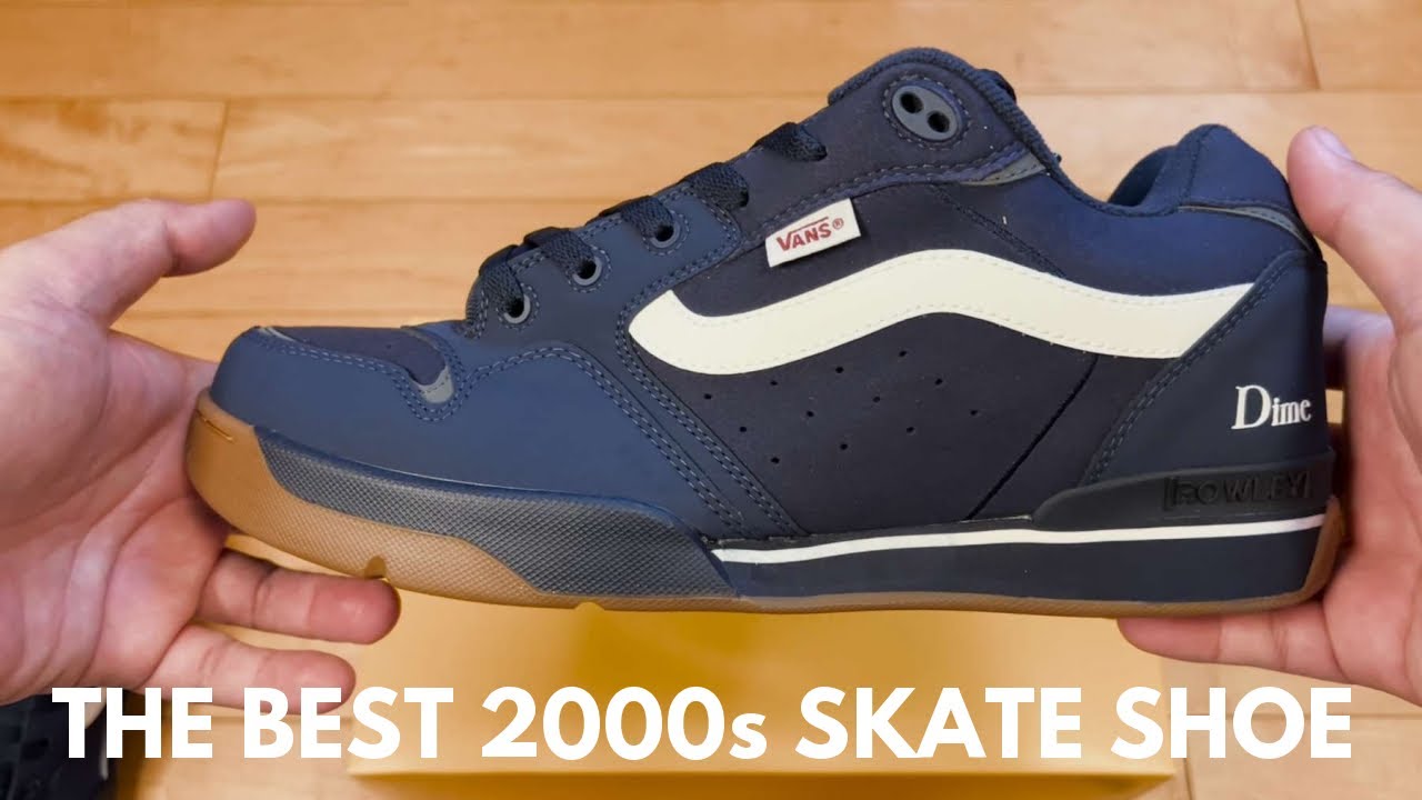 UNBOXING Dime x Vans Rowley XLT - Review of the Best Skate Shoe