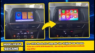 2014-2016 Mazda Atenza (Mazda 6) Android 14.0 HD Touchscreen 9