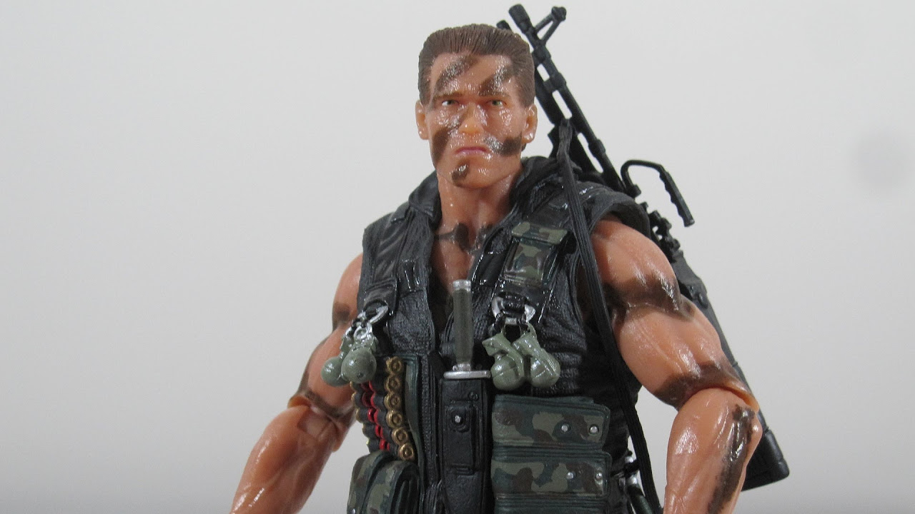 NECA Ultimate 30th Anniversary Commando John Matrix - YouTube