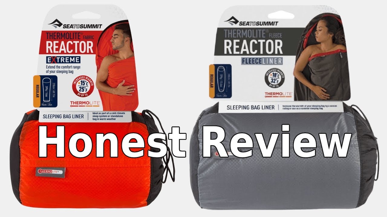 Watch before you buy - Sea To Summit Liners Thermolite Reactor