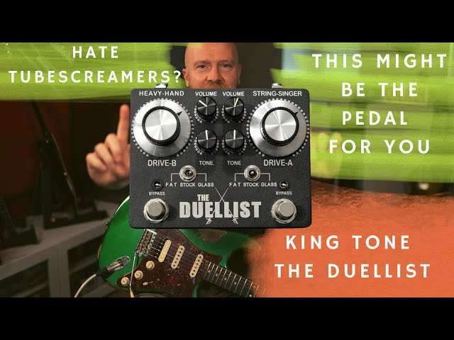Hate Tube Screamer? This Might Be The Pedal For You - Kingtone