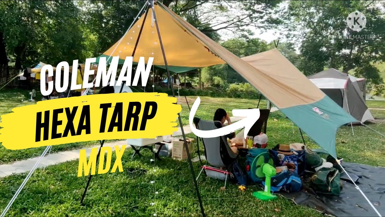 Coleman XP Hexa Tarp MDX - YouTube