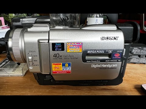 Sony DCR-TRV20 Test Video (new capture camera) - YouTube
