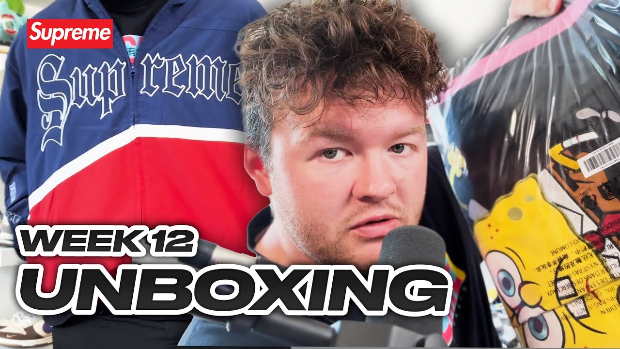 Supreme SS25 Week 12 Unboxing - This Old English Track Jacket Is