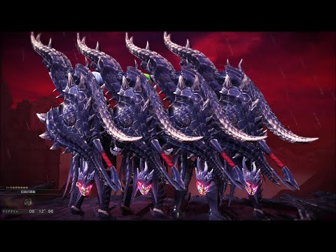 MHWI】9分ぐらいでミラボレアスを倒すスラッシュアックス部隊 伝説の