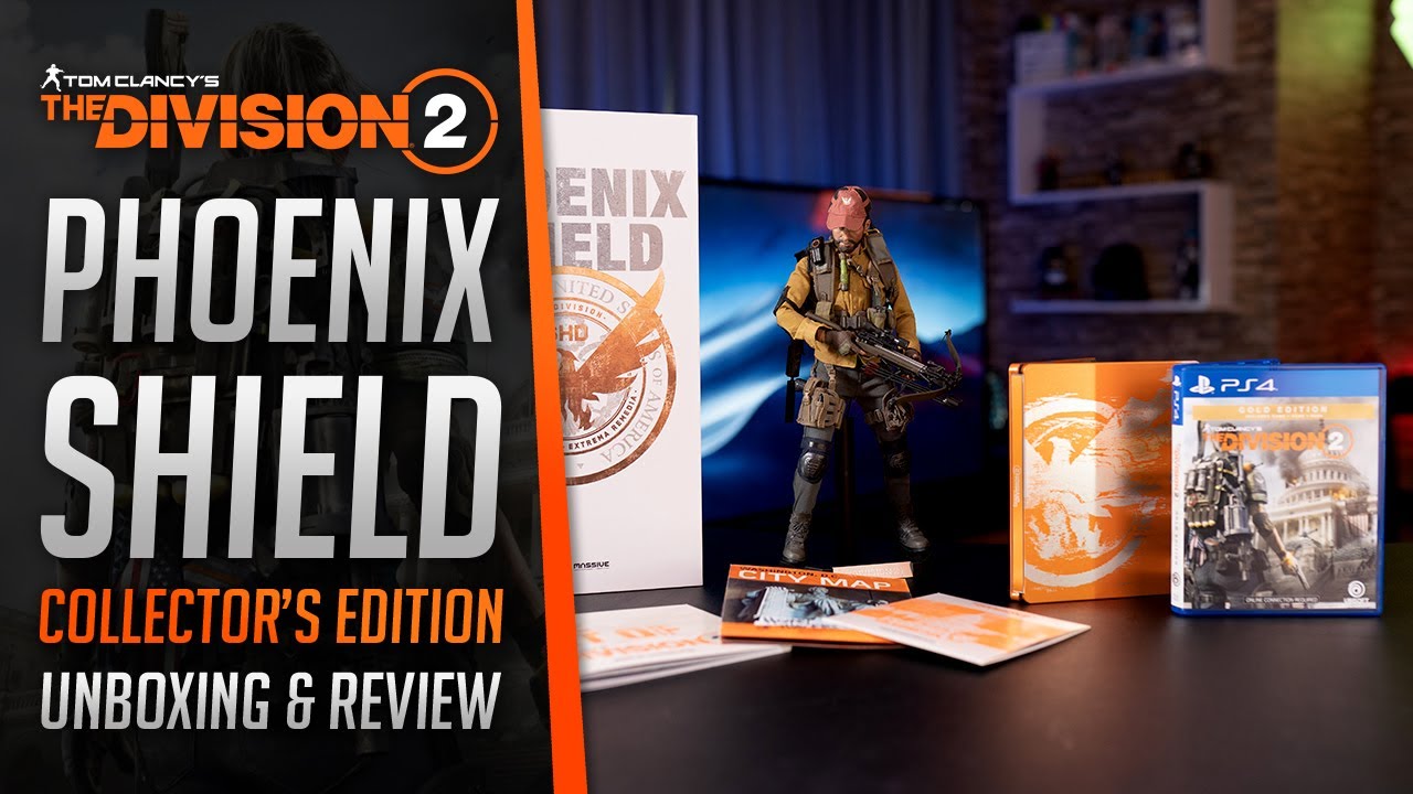 The Division 2 Phoenix Shield Collector's Edition - Unboxing