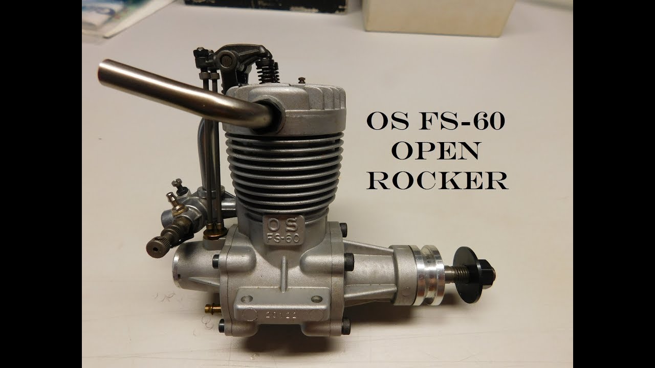 ホビーラジコン OS FS-60 FOUR-STROKE CYCLE OS FS-60 A Quick Look