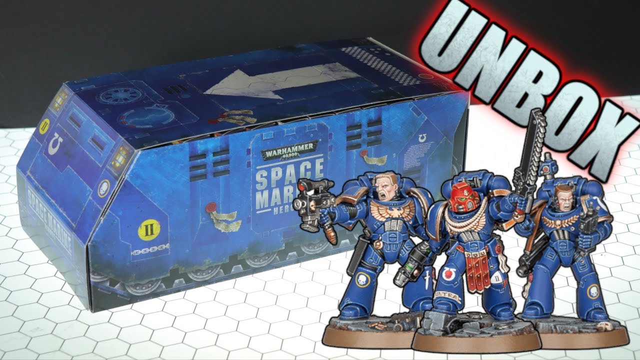 Japan Exclusive Space Marines Unboxing - SPACE MARINE HEROES