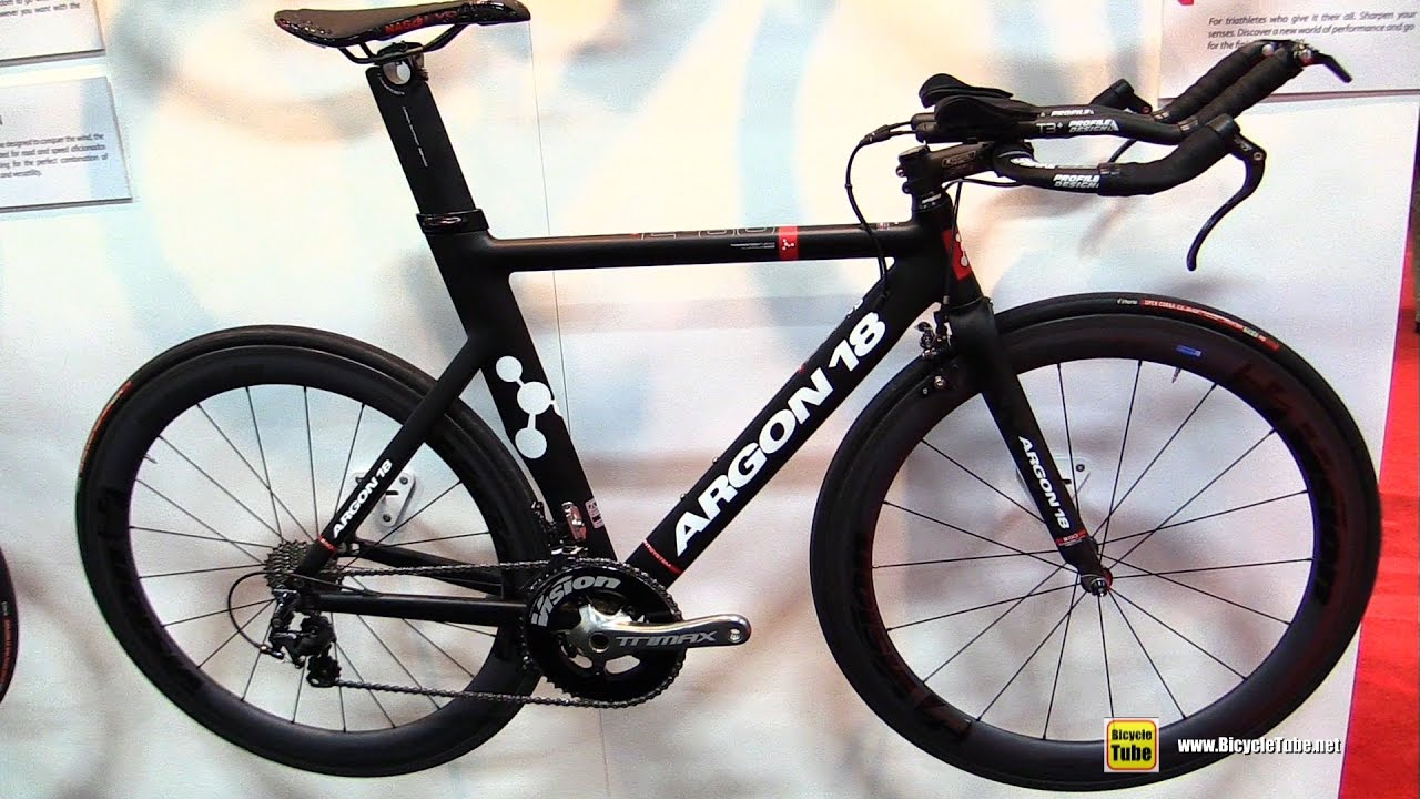 2017 Argon 18 E80 Triathlon Bike - Walkaround - 2016 Interbike Las