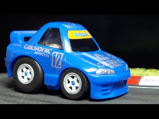 Tooned Nissan Skyline GTR R32 Calsonic by ChoroQ w/3D printed