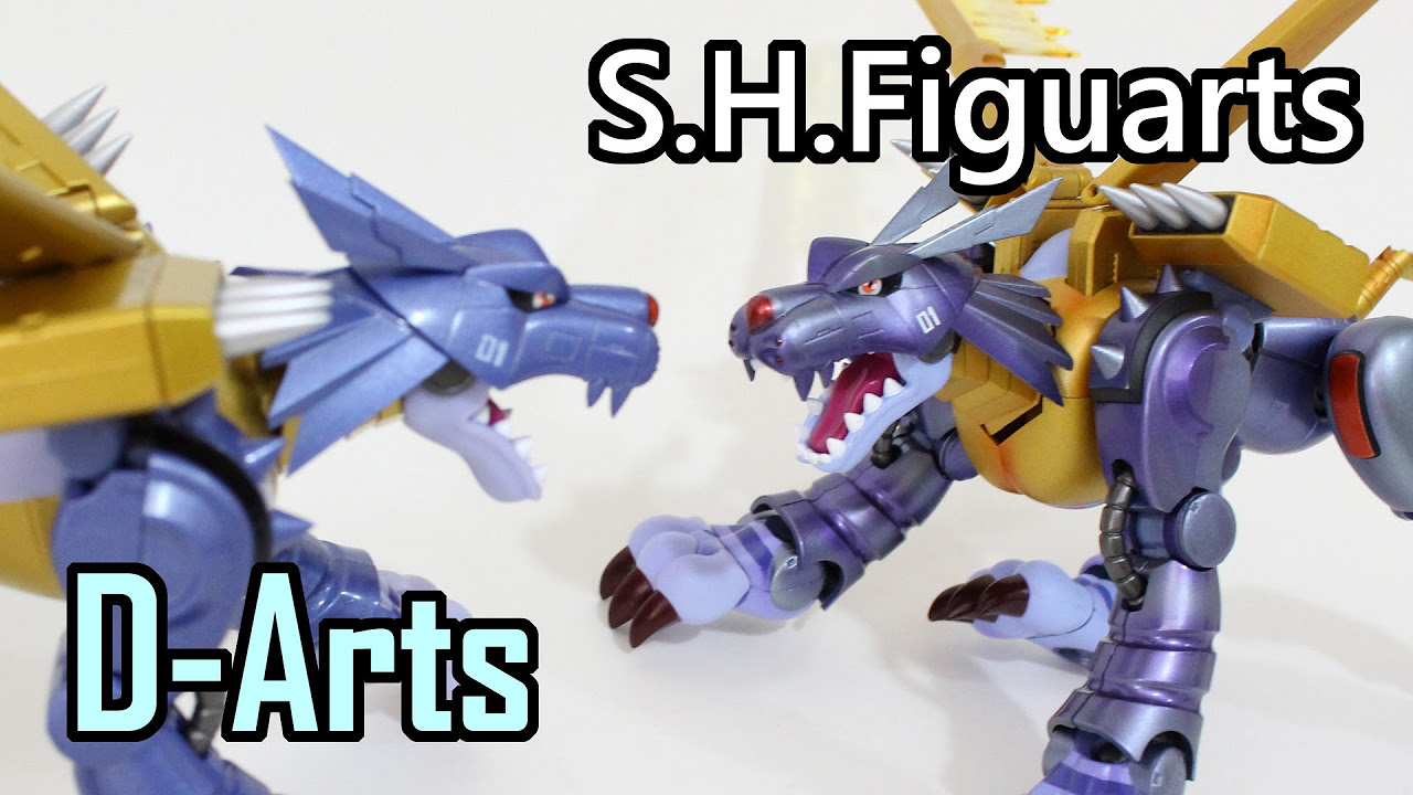 MetalGarurumon(メタルガルルモン)-Old(D-Arts) vs New(SHF)-Original