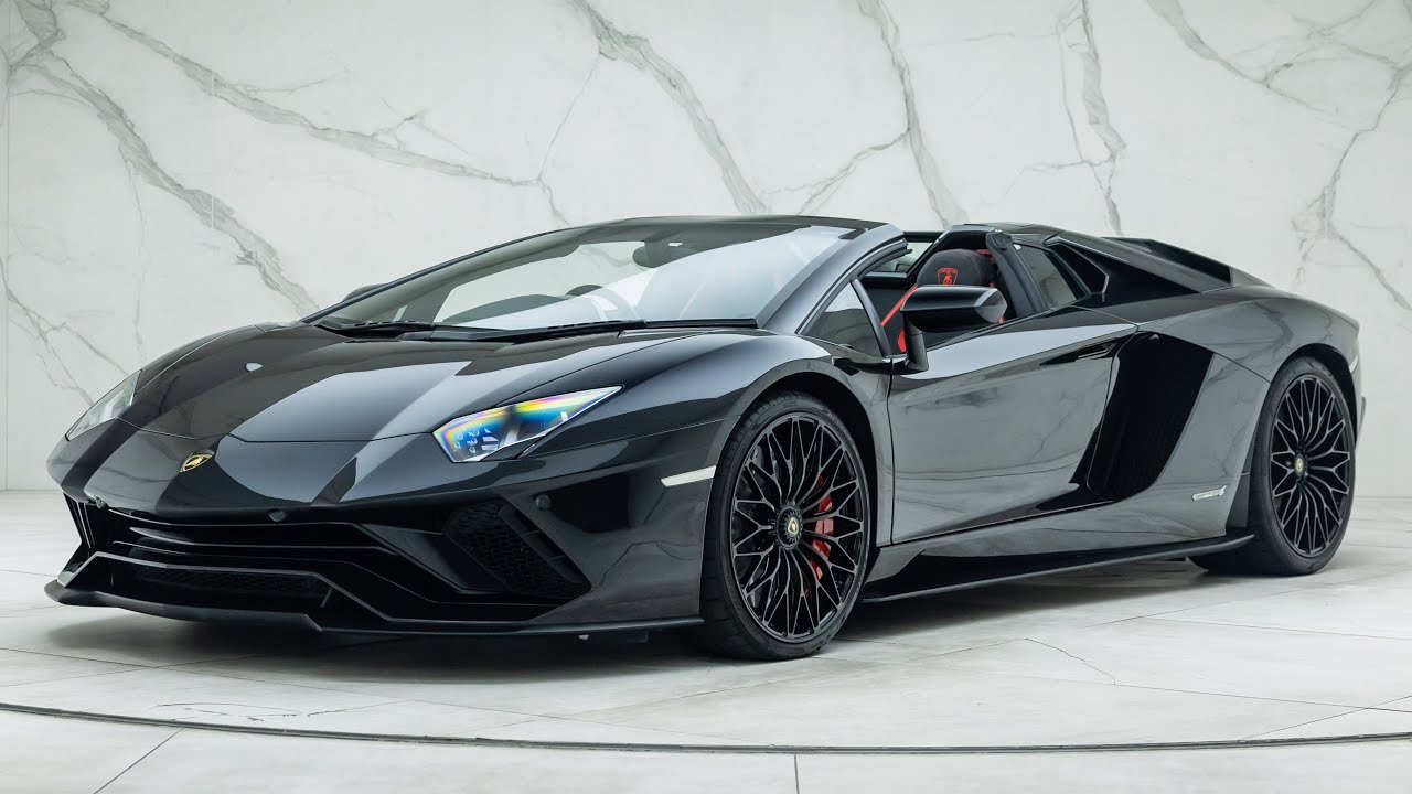 2018 Lamborghini Aventador LP 740-4 S.Roadster - Nero Pegaso