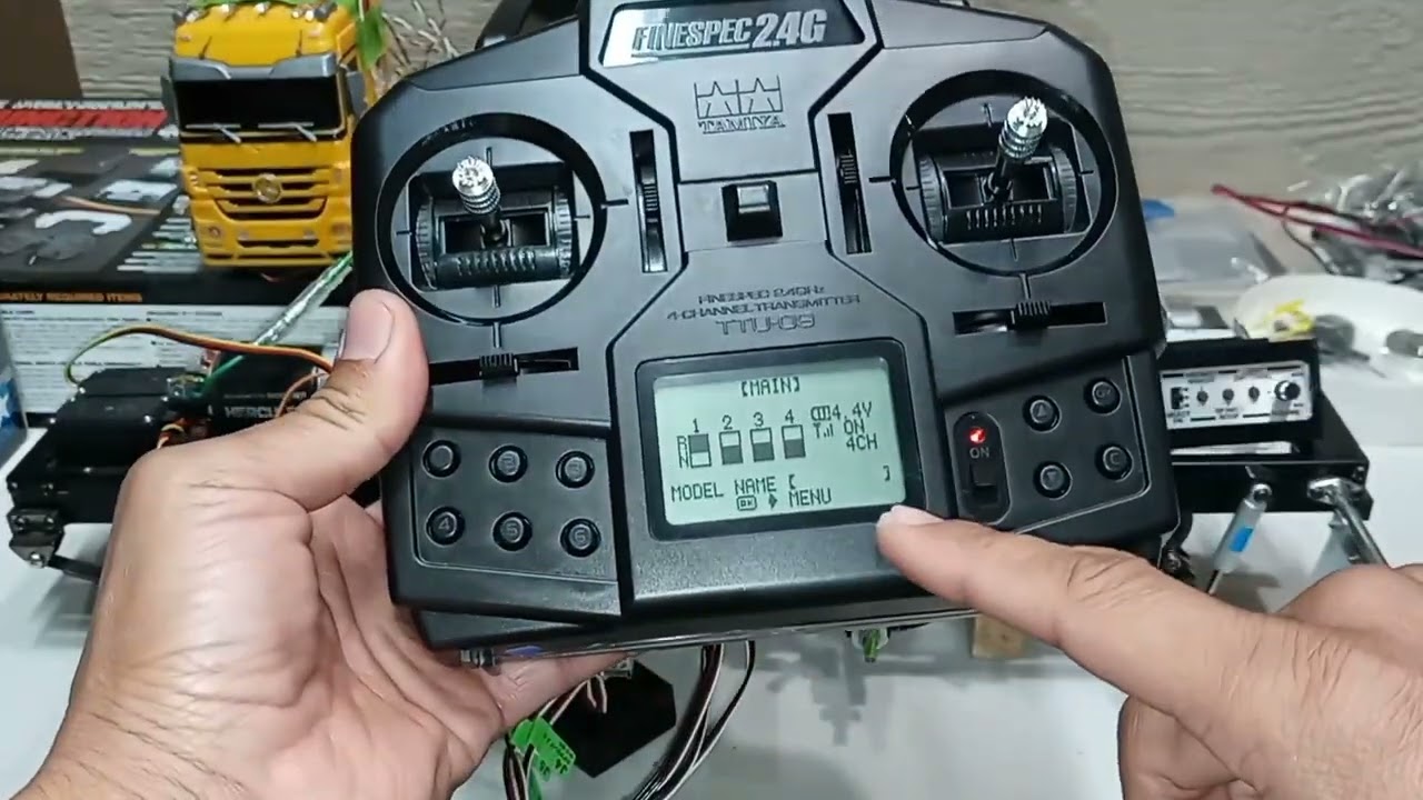 Tamiya Finespec 2.4G Radio Control # 45068, review and instalation