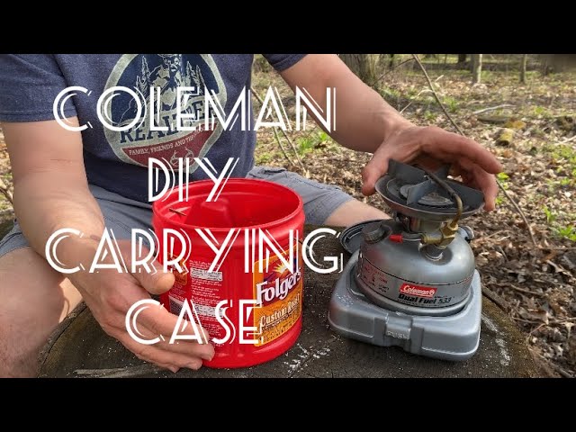 Coleman DIY Carrying Case - YouTube