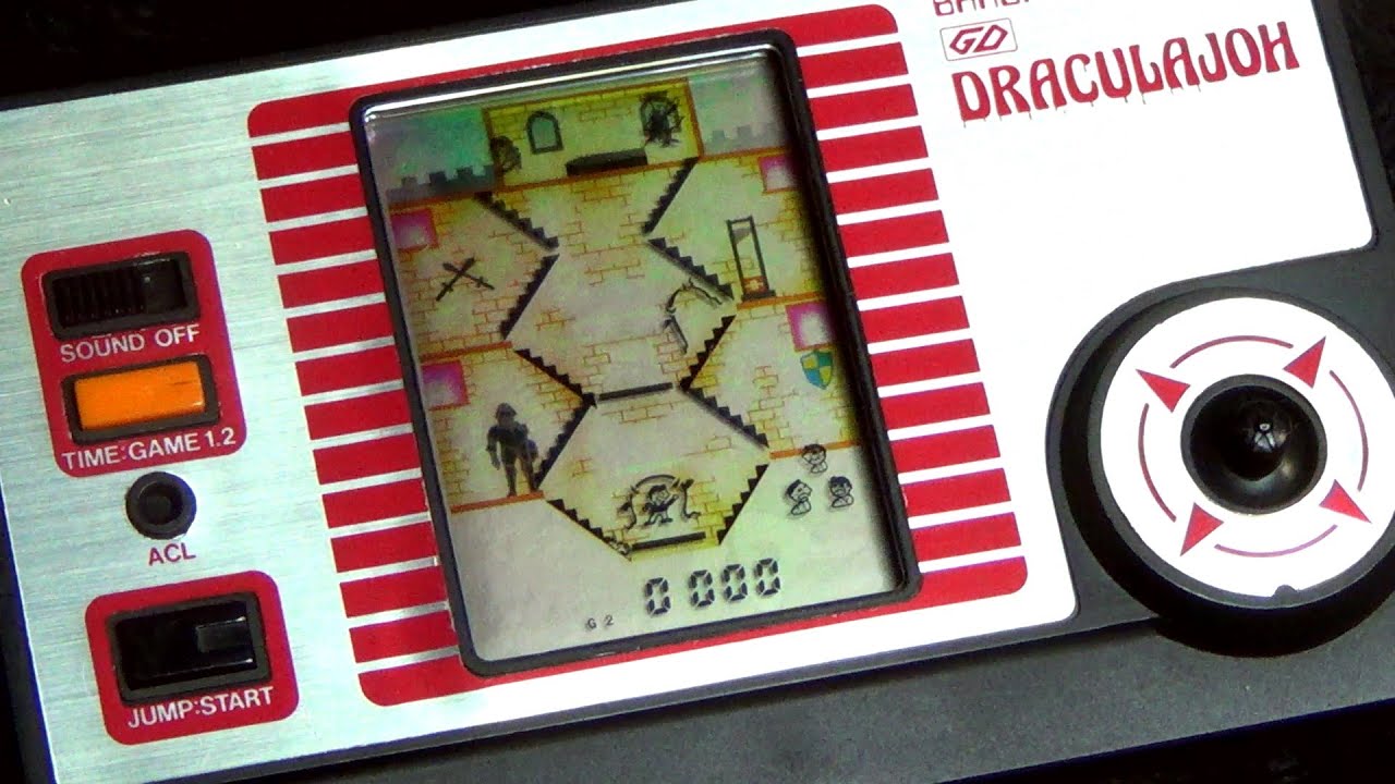 レトロ 電子ゲーム】バンダイ ゲームデジタル ドラキュラ城 バンパイア