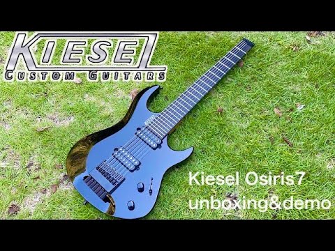Kiesel Guitars Osiris7 - Unboxing&Demo - YouTube