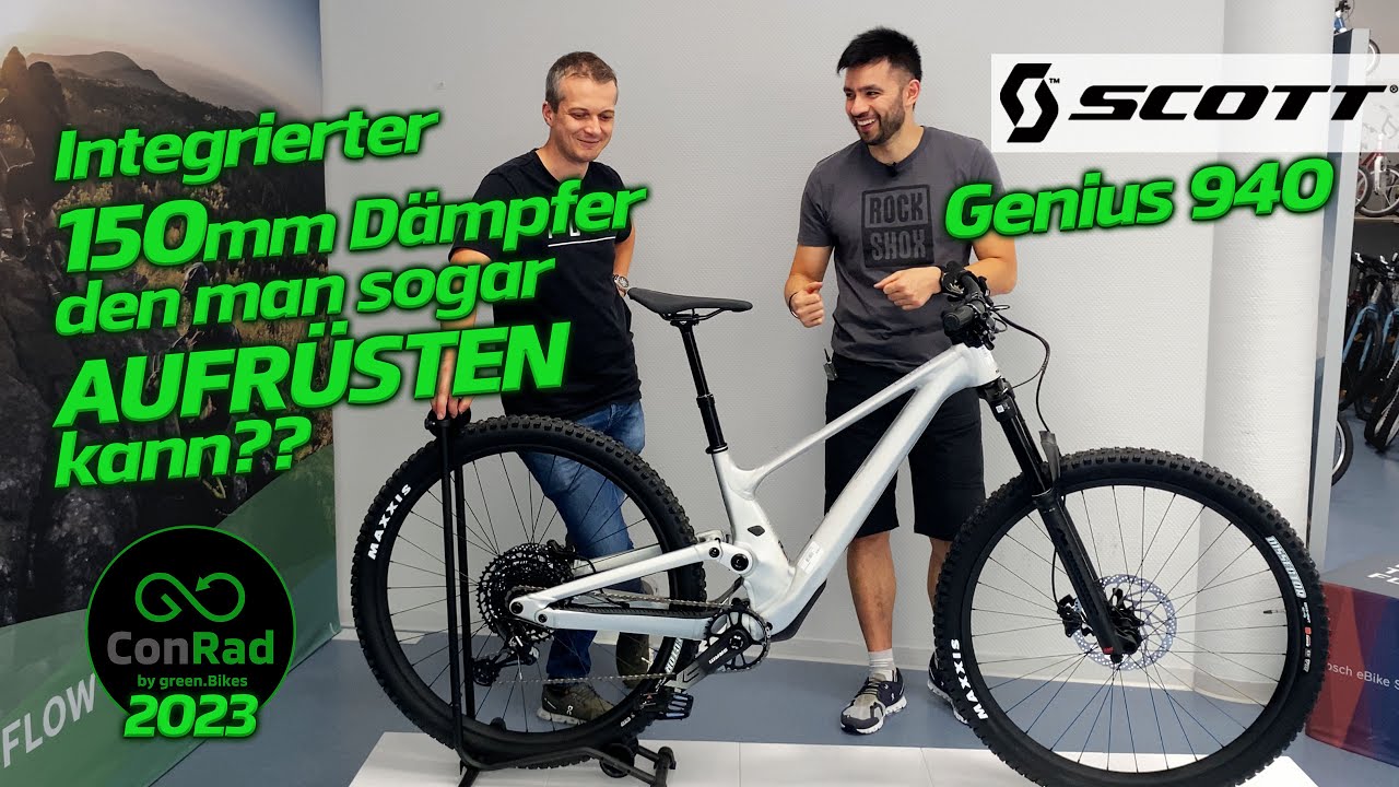 Scott Genius 940 Bike - Bio Fully with upgradeable shock - YouTube