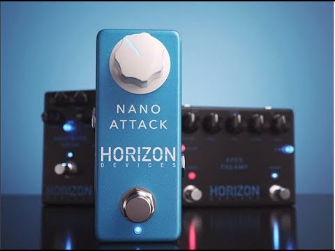 The new Horizon Devices Pedal: The Nano Attack! IT'S SO BLUE