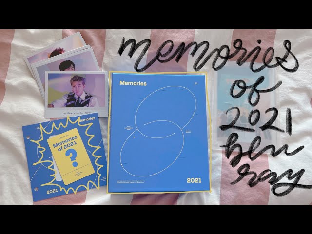 BTS Memories of 2021 Blu Ray Unboxing & Comparison with DVD - YouTube