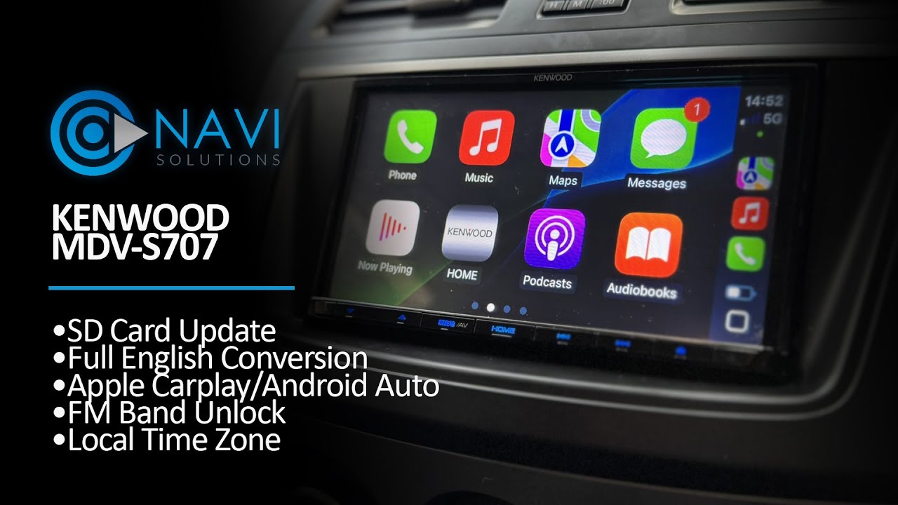 KENWOOD MDV-S707 Bluetooth 2019 メモリーナビ ケンウッド KENWOOD