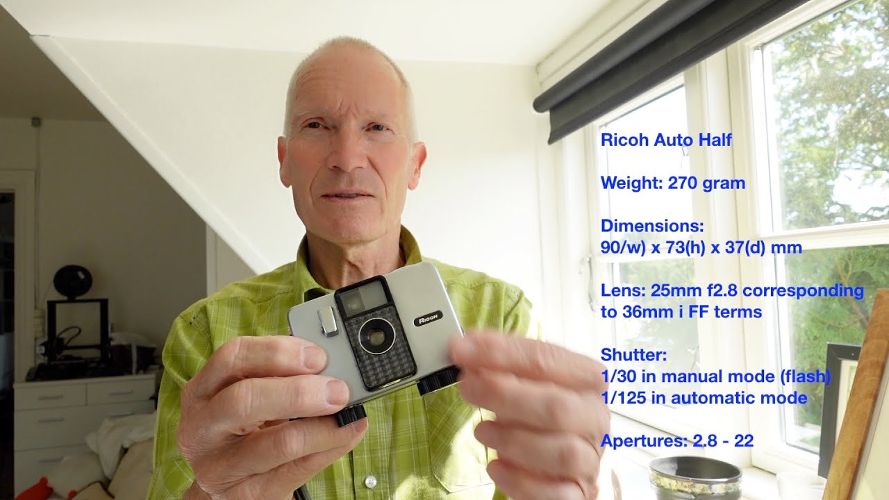 Ricoh Auto Half, review of a half frame camera - is this odd