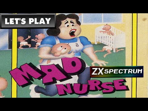 LET'S PLAY: MAD NURSE (ZX SPECTRUM - With Commentary) - YouTube
