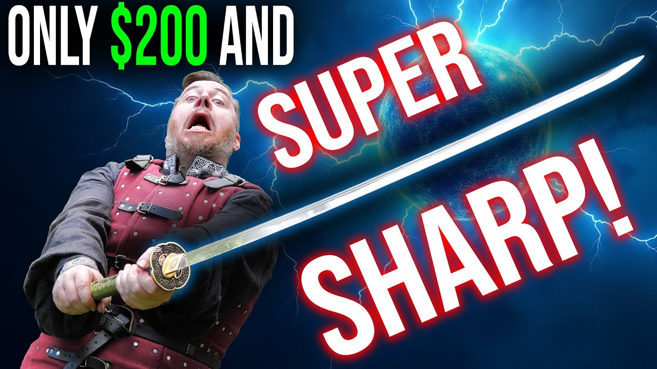 Only $200 and CRAZY SHARP! - One of the BEST SWORDS we've reviewed