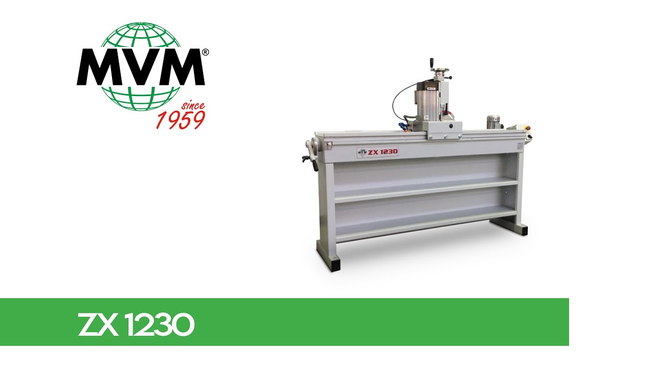 Product Video ZX 1230 - Grinder for chipper knives and recycling