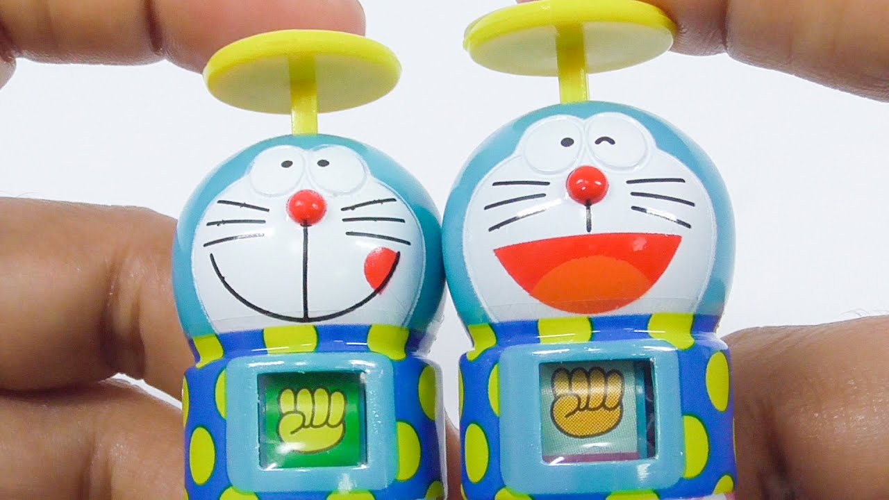 ドラえもんじゃんけんラムネ Doraemon Janken Ramune - YouTube