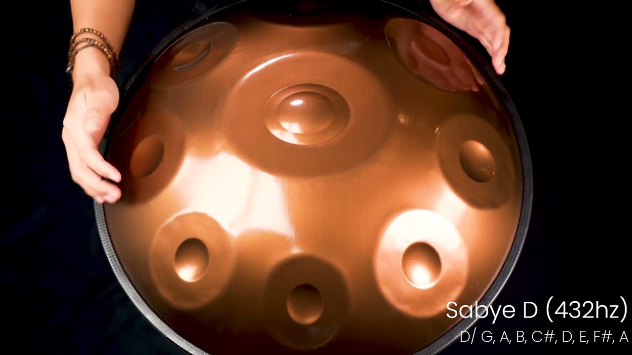 432hz] Midori Handpan D Major・D Sabye 9 Notes | Handpan Canada