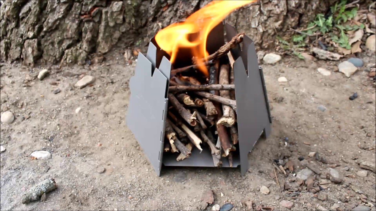 Vargo Hexagon Wood Stove A new approach - YouTube