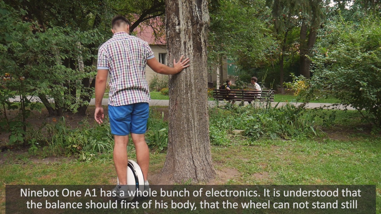 Ninebot One A1 Electric Unicycle - YouTube