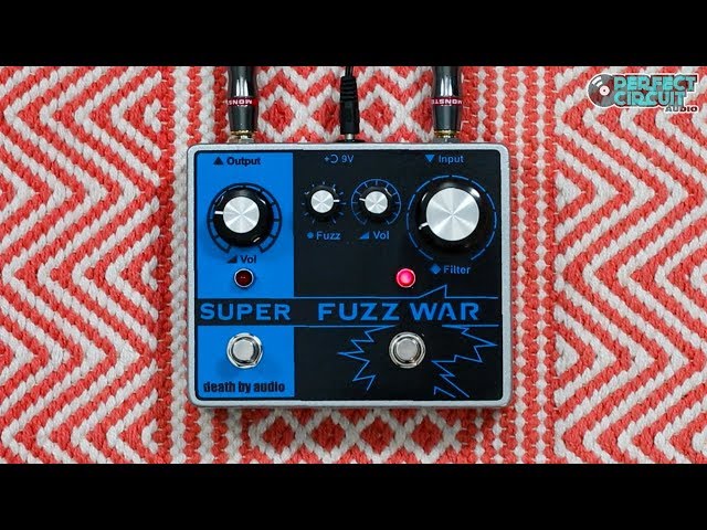 Death By Audio Super Fuzz War - YouTube