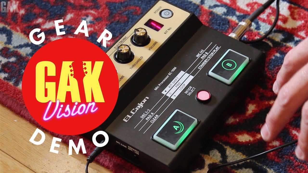 GAK DRUMS : Roland EC-10M El Cajon Mic Processor - YouTube