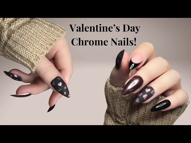 Valentines Day Nails | Chrome Hearts | Dating Chronicles Part 9