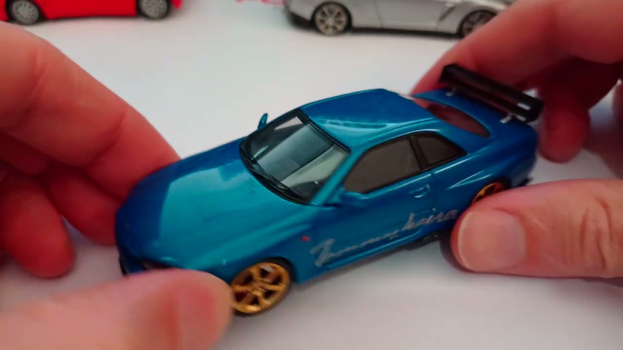 HPI Diecast Nissan GT-R R34 Tommy Kaira 1/43rd Model Car Review