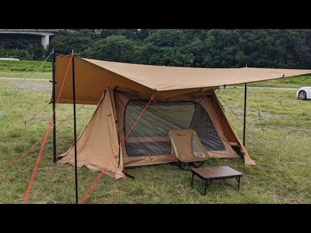 新幕紹介動画 EXEXON TCパップテント - YouTube