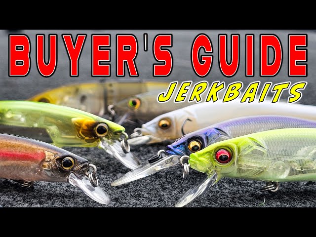 BUYER'S GUIDE: JERKBAITS AND JERKBAIT RODS! - YouTube