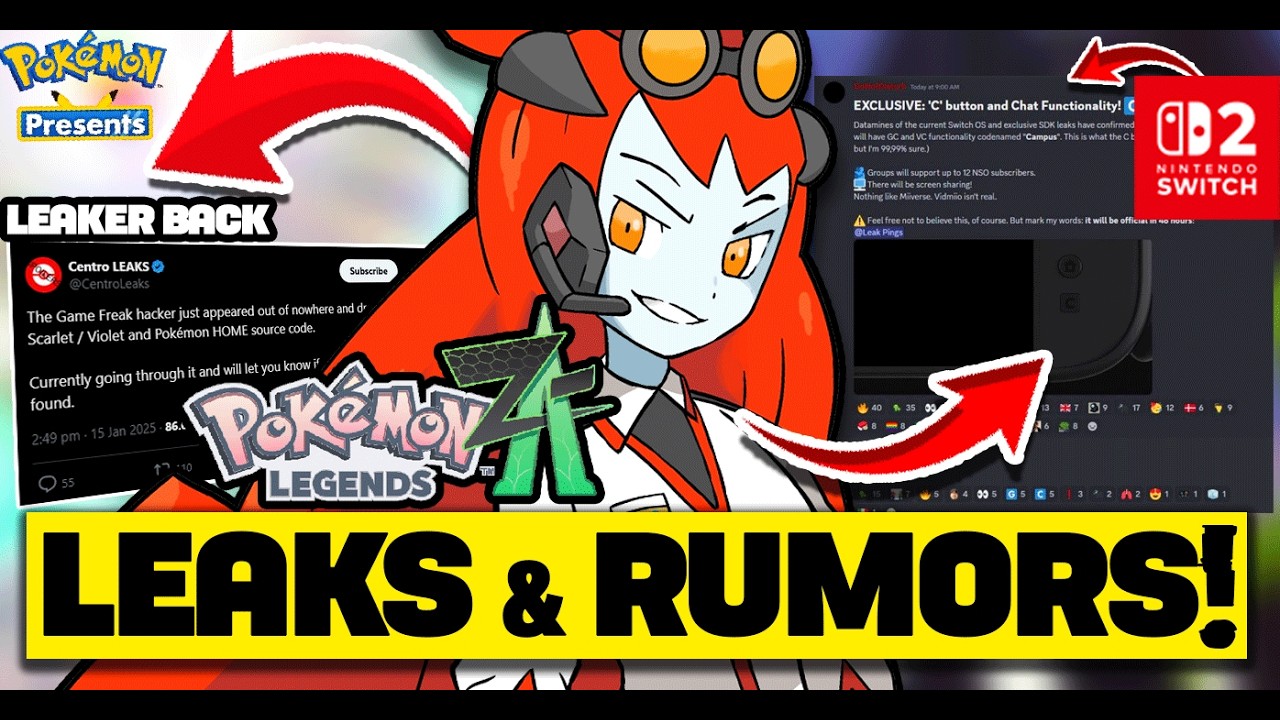 POKEMON NEWS & RUMORS! HUGE GAMEFREAK LEAKER BACK WITH SOURCE