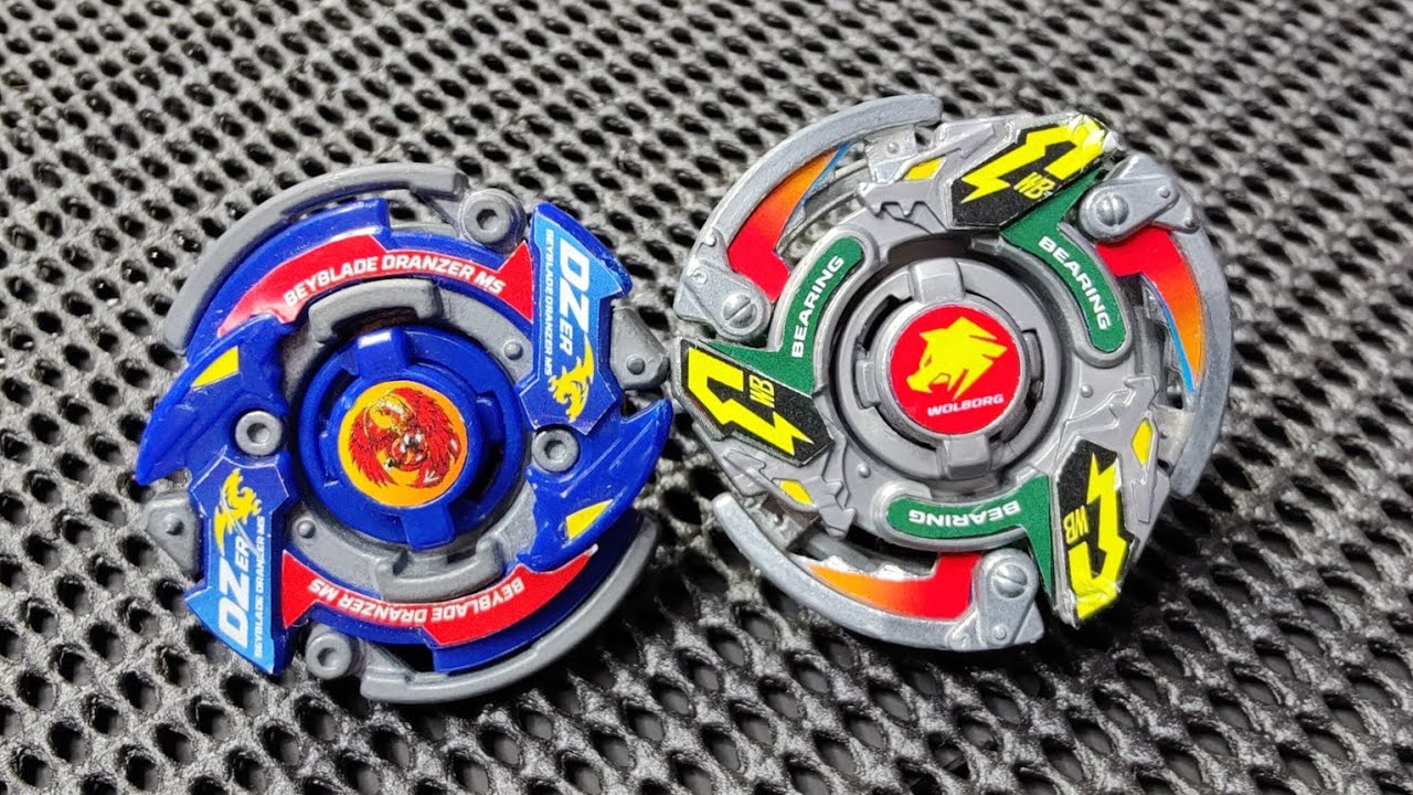 BEYBLADE WOLBORG MS VS DRANZER MS BEYBLADE G REVOLUTION HMS 爆転