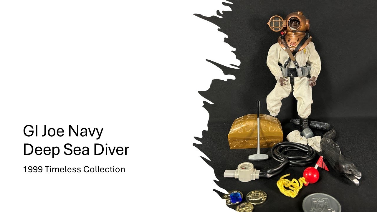 GI Joe Navy Deep Sea Diver 1999 Timeless Collection review - YouTube