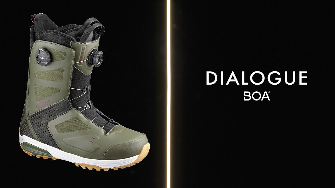 Salomon Snowboards - Dialogue Focus BOA Boot W1920 - YouTube