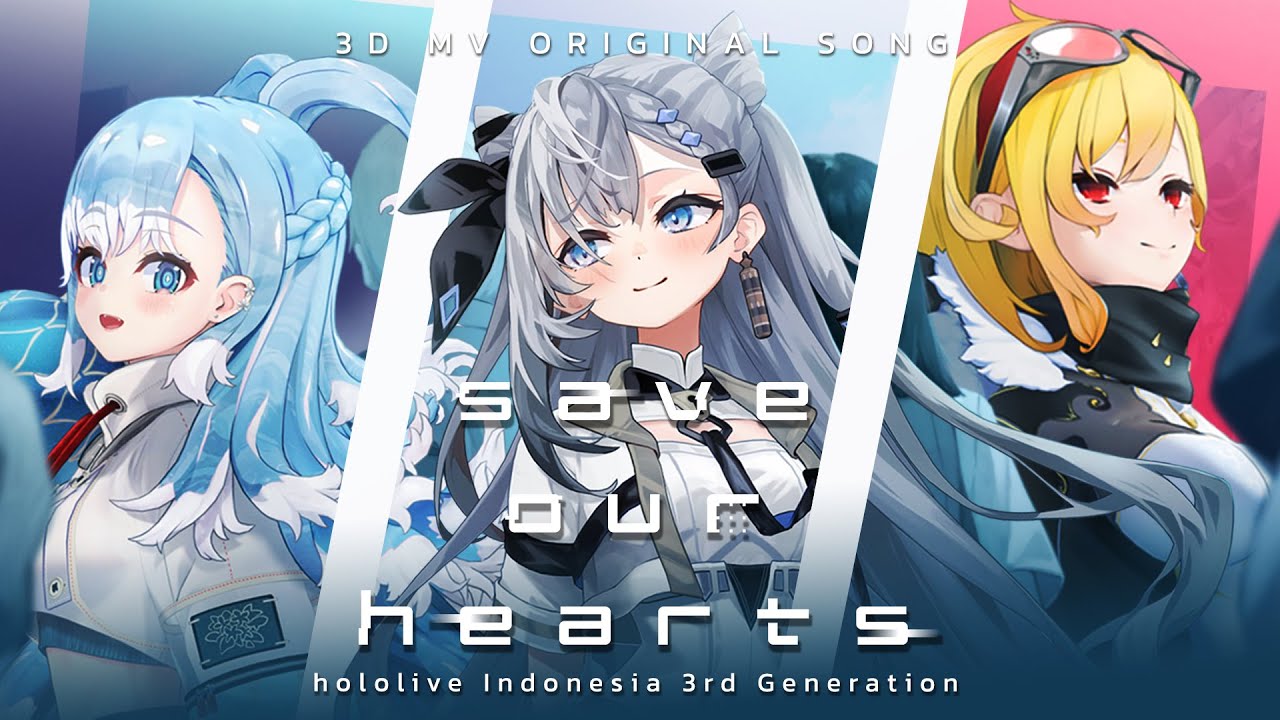 save our hearts - hololive ID 3rd Generation (Audio in 2 languages
