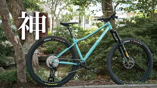 A chromoly mountain bike made by the god of hardtails for enjoying